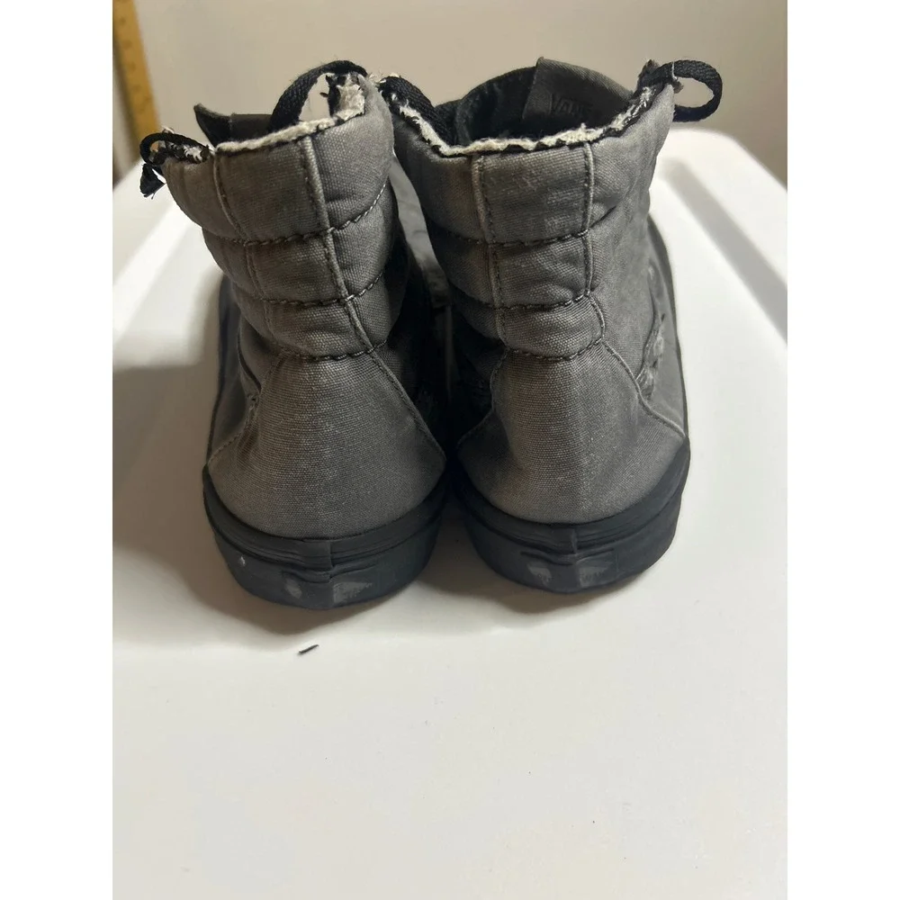 Vans Gray Sk8-Hi Sneakers Mens 10.5 Womens 12